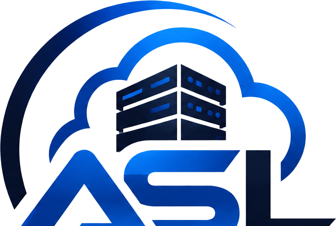 ASL HOSTING PRO logo